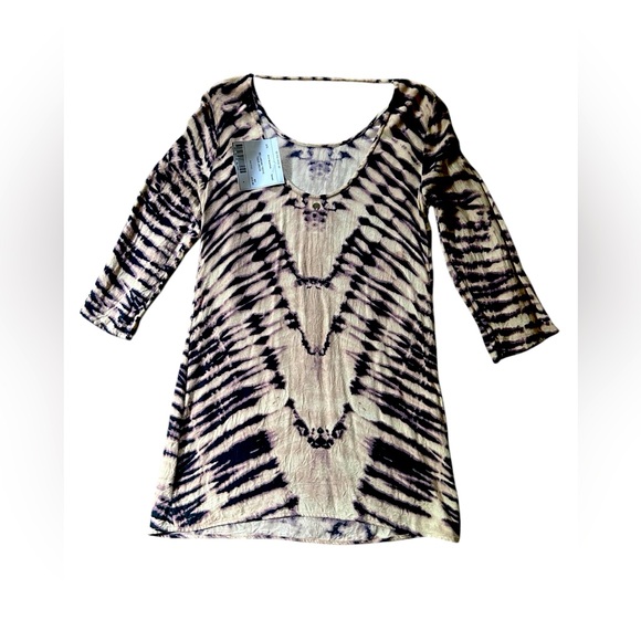 Billabong tie-dye tiger dress🖤 (size small) - Picture 1 of 3